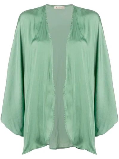 Mitos Oversized Kimono-cape - Green