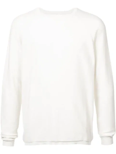 Homecore Iris Knitted Jumper In White