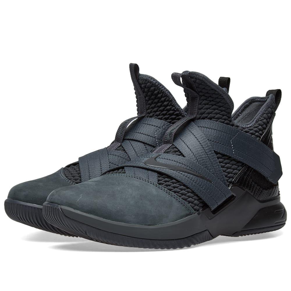 lebron soldier 12 sfg triple black
