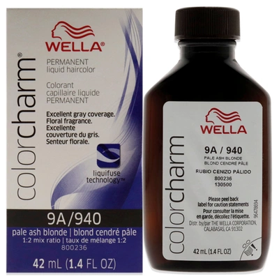 Wella Color Charm Permanent Liquid Haircolor - 940 9a Pale Ash Blonde By  For Unisex - 1.4 oz Hair Co