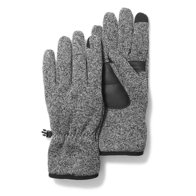 Eddie Bauer Radiator Fleece Gloves In Grey