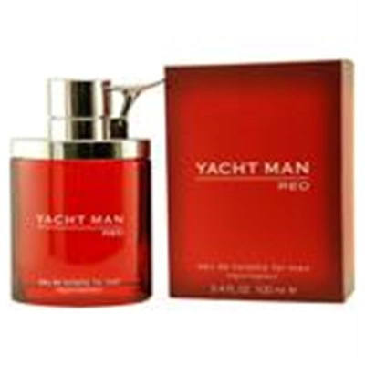 Yacht Man Red By Myrurgia Edt Spray 3.4 oz