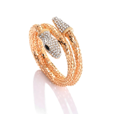 Sohi Gold Plated Designer Stone Bracelet For Women's In Pink