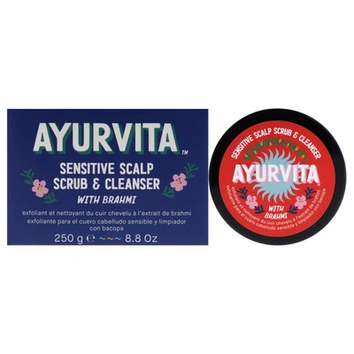 Ayurvita Brahmi Sensitive Scalp Scrub And Cleanser By  For Unisex - 8.8 oz Cleanser