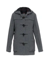 Gloverall Coat In Light Grey