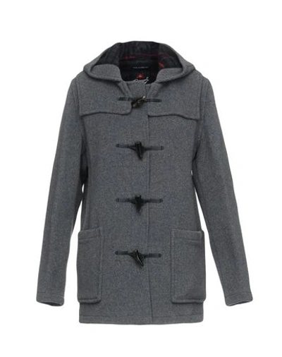 Gloverall Coat In Light Grey