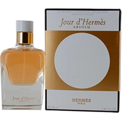 Hermes 254220 2.8 oz Jour D Absolu Eau De Parfum Spray Refillable