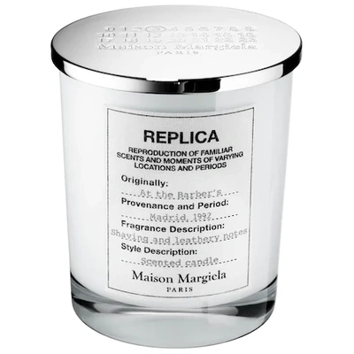 Maison Margiela 'replica' At The Barber's Scented Candle 5.82 oz/ 165 G