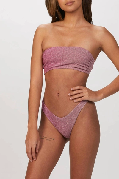 Beach Riot Kelsey Top In Pink Shine Ombre