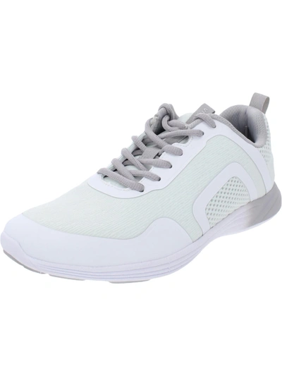 Vionic Jojo Ombre Womens Fitness Lace Up Athletic And Training Shoes In White