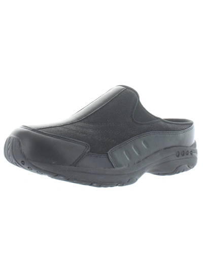Easy Spirit Travel Time Womens Comfort Insole Comfort Slip-on Sneakers In Black