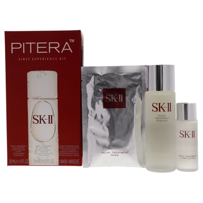 Sk-ii Pitera First Experience Kit By  For Unisex - 3 Pc 2.5oz Facial Treatment Essence, 1oz Facial Tr