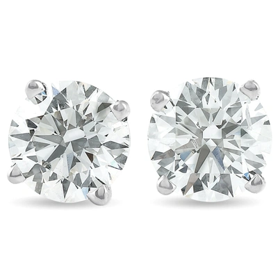 Pompeii3 Platinum 1 1/2ct Lab Grown Diamond Studs In Multi