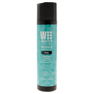 Tressa Watercolors Intense Shampoo - Teal By  For Unisex - 8.5 oz Shampoo In Green