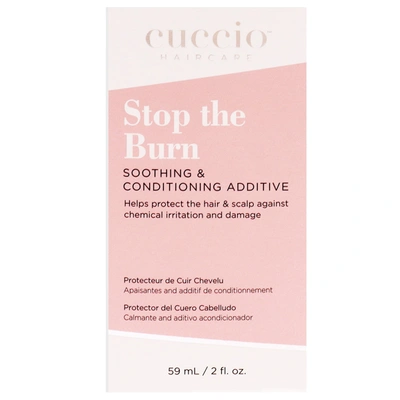 Cuccio Haircare Stop The Burn By  For Unisex - 2 oz Conditioner In Pink