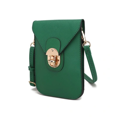 Mkf Collection By Mia K Havana Smartphone Crossbody Bag In Green