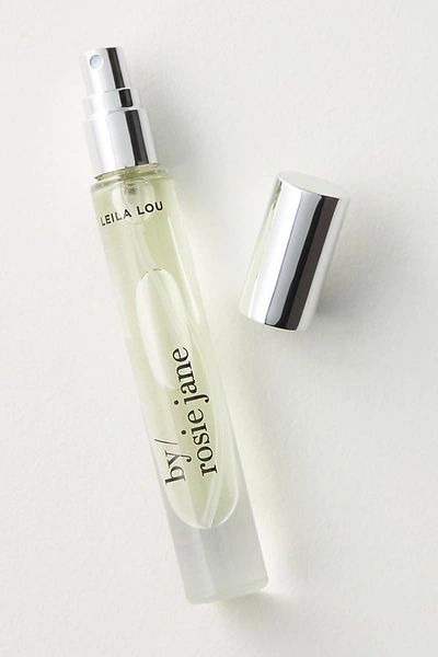 By Rosie Jane Leila Lou Perfume Travel Spray 0.25 oz/ 7.5 ml Eau De Parfum Travel Spray In White