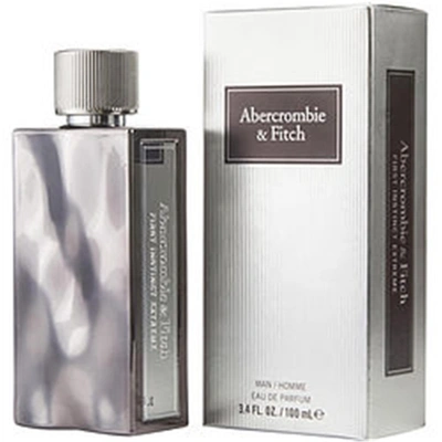 Abercrombie & Fitch 307468 3.4 oz Eau De Parfum Spray First Instinct Extreme For Men