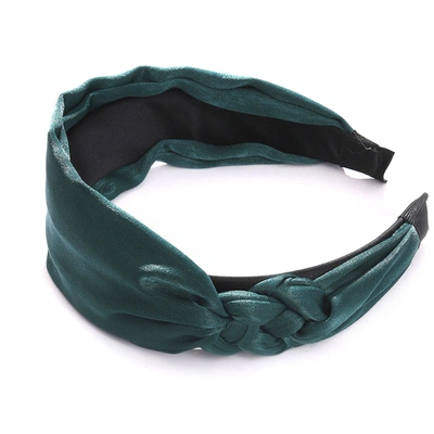 Sohi Green Color Knot Hair Band