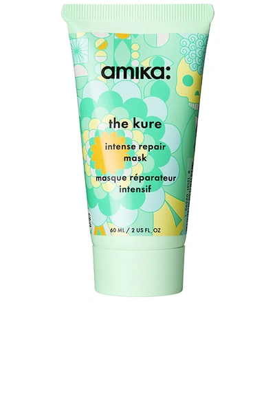 Amika Mini The Kure Intense Repair Hair Mask For Damaged Hair 2 oz/ 60 ml In N,a