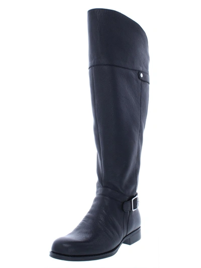 Naturalizer January Womens Wide Calf Over-the-knee Boots In Blue