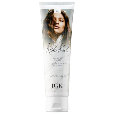 Igk Rich Kid Coconut Oil Air-dry Styling Cream 5 oz/ 148 ml