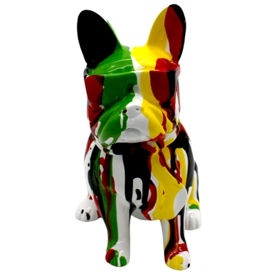 Interior Illusion Plus Interior Illusions Plus Multi-color Ii Graffiti Dog With Glasses - 8 Tall"