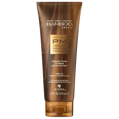 Alterna Haircare Bamboo Smooth Pm Anti-frizz Overnight Smoothing Treatment 5 oz/ 148 ml