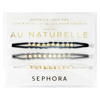 Sephora Collection Beaded Hair Ties Au Naturelle