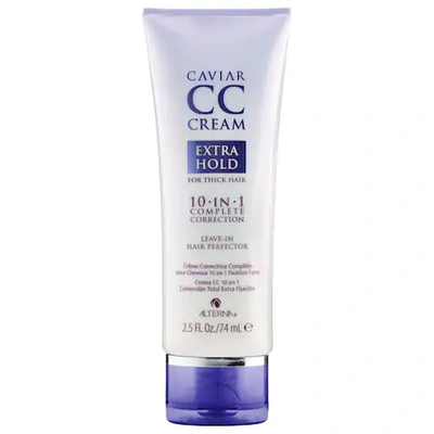 Alterna Haircare Caviar Cc Cream For Hair 10-in-1 Complete Correction Extra Hold 2.5 oz/ 74 ml