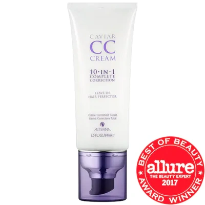 Alterna Haircare Caviar Cc Cream For Hair 10-in-1 Complete Correction 2.5 oz/ 74 ml