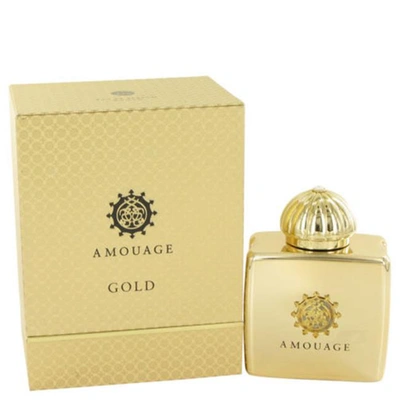 Amouage 492824 3.4 oz Gold Eau De Parfum Spray For Womens