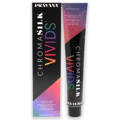 Pravana Chromasilk Vivids Long-lasting Vibrant Color - Red For Unisex 3 oz Hair Color