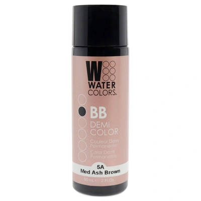 Tressa Watercolors Bb Demi-permanent Hair Color - 5a Medium Ash Brown By  For Unisex - 2 oz Hair Colo