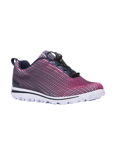 Propét Travelactiv Womens Workout Exercise Running Shoes In Purple