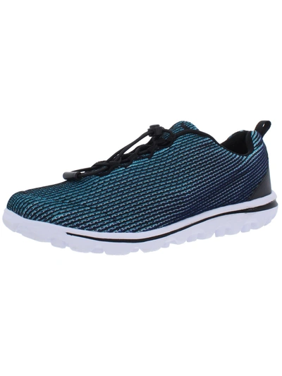Propét Travelactiv Womens Workout Exercise Running Shoes In Blue