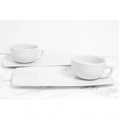 Tuxton Home Kona Soup & Sandwich Set