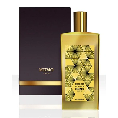 Memo Paris 305267 2.5 oz Eau De Parfum Spray Luxor Oud For Unisex