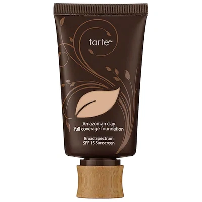 Tarte Amazonian Clay Full Coverage Foundation Spf 15 16b Fair-light Beige 1.7 oz/ 50 ml