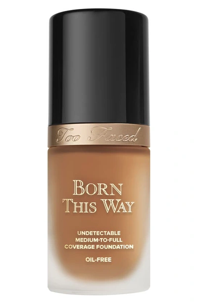 Too Faced Born This Way Natural Finish Longwear Liquid Foundation Caramel 1 oz/ 30 ml