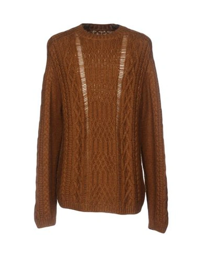 Maison Margiela Sweater In Brown