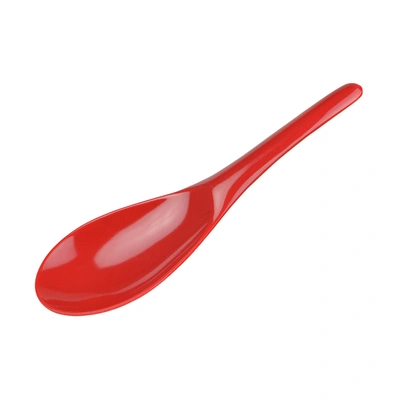 Gourmac 8-inch Melamine Rice And Wok Spoon In Red