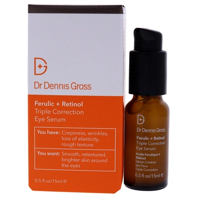 Dr Dennis Gross Advanced Retinol Plus Ferulic Triple Correction Eye Serum By Dr. Dennis Gross For Unisex - 0.5 oz Se