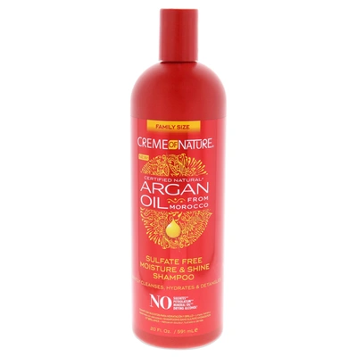 Crème Of Nature Argan Oil Sulfate-free Moisture And Shine Shampoo By Creme Of Nature For Unisex - 20 oz Shampoo