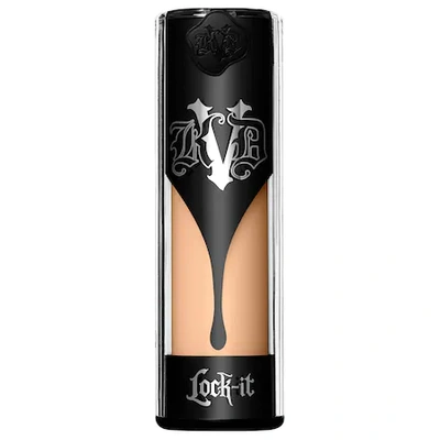 Kat Von D Lock-it Full-coverage Long-wear Matte Liquid Foundation Light 45 Warm 1 oz/ 30 ml