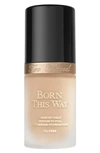 Too Faced Born This Way Natural Finish Longwear Liquid Foundation Porcelain 1 oz/ 30 ml