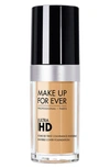 Make Up For Ever Ultra Hd Invisible Cover Foundation Y255 - Sand Beige 1.01 oz/ 30 ml In Y255-sand Beige