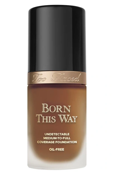 Too Faced Born This Way Natural Finish Longwear Liquid Foundation Hazelnut 1 oz/ 30 ml