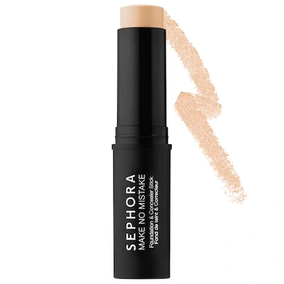 Sephora Collection Make No Mistake Foundation & Concealer Stick 3 Beechwood 0.41 oz/ 11.6 G