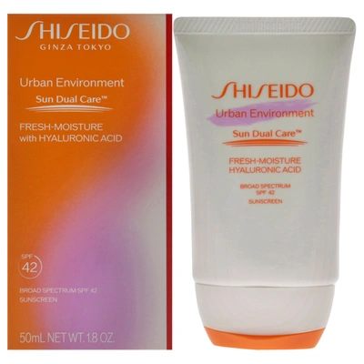 Shiseido Urban Environment Fresh Moisture Sunscreen Broad-spectrum Spf 42 By  For Unisex - 1.7 oz Sun